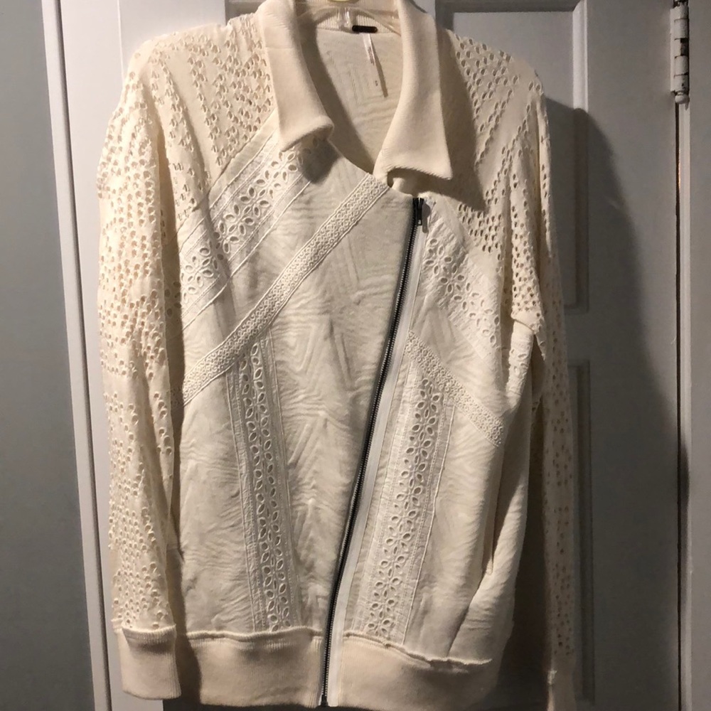 Cut out moto jacket